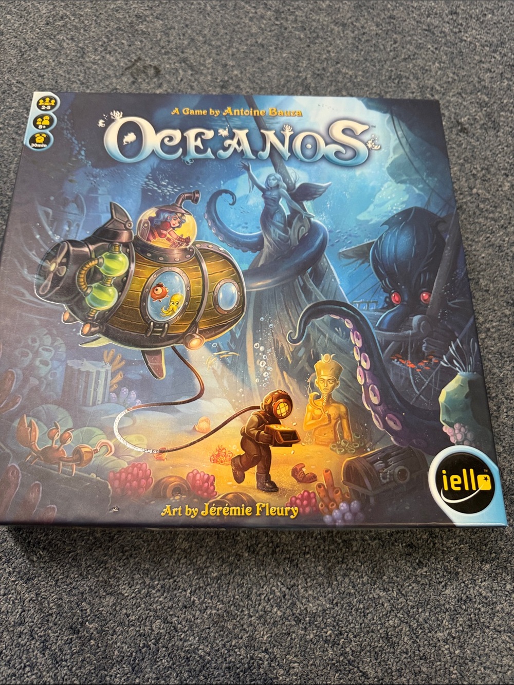 Oceanos Board Game - Like New